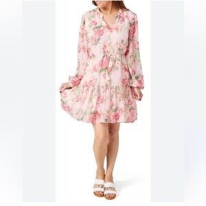 Absolutely, famous, beautiful flowered pink small dress